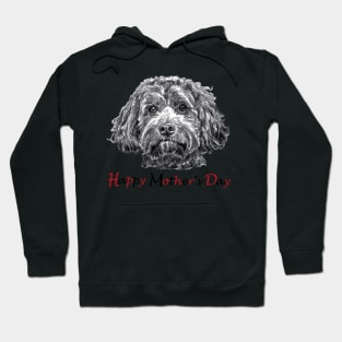 Happy mother's day from a cuddly cockapoo puppy Hoodie